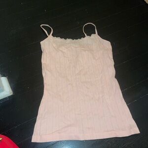 Amazon Soft Pink Camisole with Lace Detail